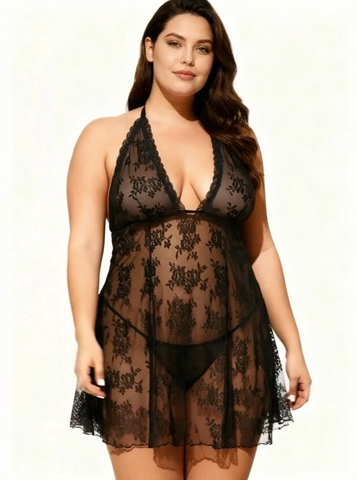 Nora Μαυρο Νυχτικο Δαντελα